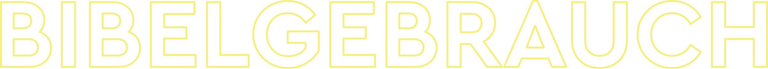 Bibelgebrauch Gelb