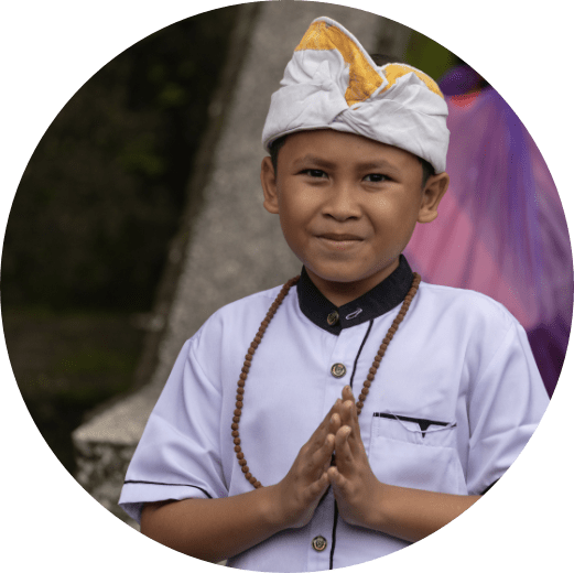 Junge In Indonesien
