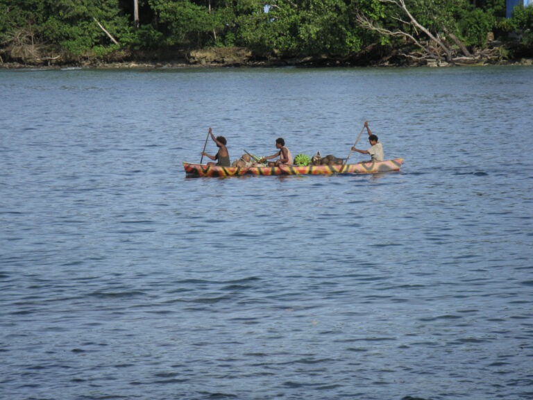 Boot in Papua Neuguinea