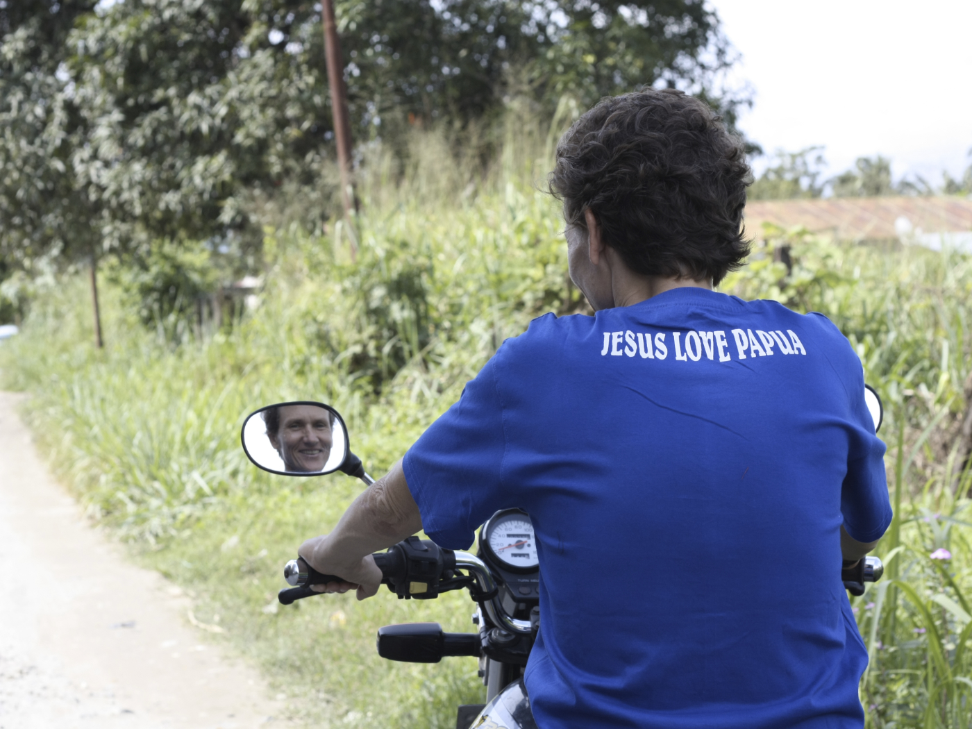 Angela Kluge in Papua