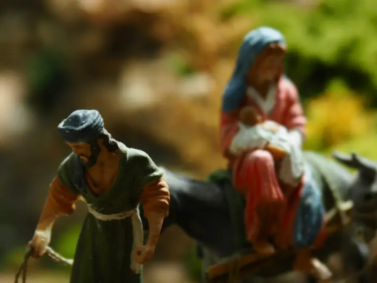 Maria, Josef und Esel