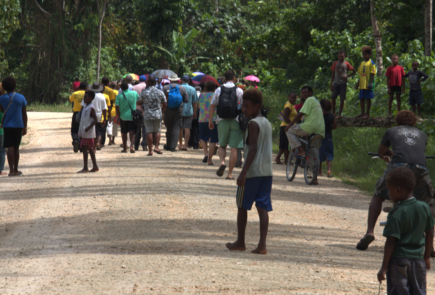 Strassenszene Salomonen