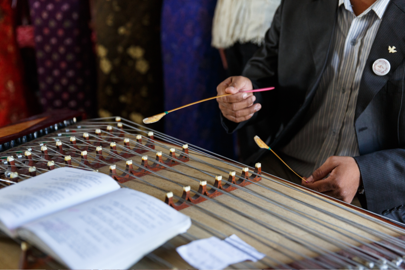 Historisches Instrument Asien