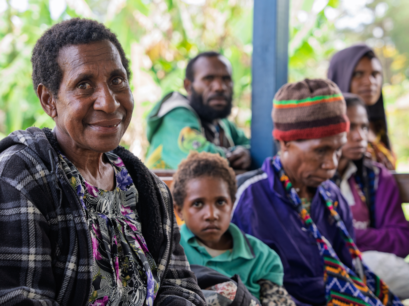 Menschen in Papua New Guinea